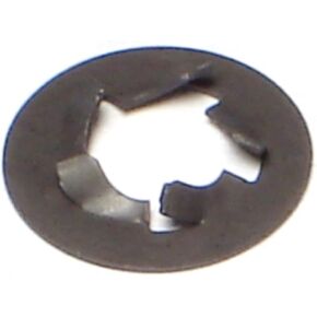 014973294748 Pushnut Bolt Retainer, 1/4-Inch, 40-Piece, Black