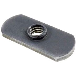 10 Pack 5/16-18 Spot Weld Nuts - Double Tab - Center Hole Design Spot Weld Nut - Low-Carbon Steel (10)