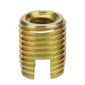 20Pcs 302 Carbon Steel Self Tapping Thread Insert Screw Repairing Kit (Inner M6X1.0 Outer M10X1.5)