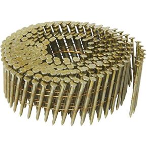 Metabo HPT Mini Wire Coil Nails | 2 Inch x .083 | Ring Shank | 304 Stainless Steel | 1400 Count | 1231HPT