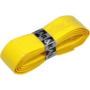 Karakal PU Supergrip Replacement Racquet Grip - tennis/badminton / squash 2 x Grip(Yellow)