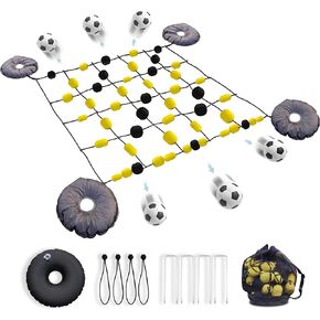 Upgrade Goalkeeper Trainer Football Training, Multiple Different Refraction Angles, Reflex and Agility Training Goalkeeper Deflection Equipment for Goalkeeper Training, Floor Matrix Deflector Soccer
