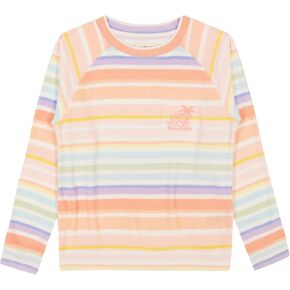 Billabong Girls' Long Sleeve Fleece Pullover Crew Sweatshirt