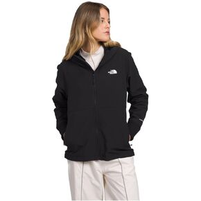 THE NORTH FACE Women's Shelbe Raschel Fleece Hooded Jacket (Standard and Plus Size), TNF Black, Medium