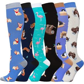 LEVSOX Compression Socks Women and Men, 20-30mmHg, Best for Nurses, Travel, Pregnancy