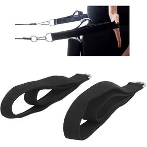 Modern Pilates Reformer Straps - D Ring Double Loop Straps for Home Gym Workouts, Cotton, Adjustable Length, Anti-Slip, Compatible with Most Pilates Beds and Equipment