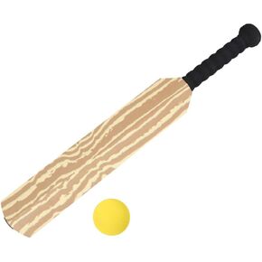Kisangel 1 Set Cricket Cricket Plaything with Tennis Balls Foam Padded for Parent-Child Interaction Plaything