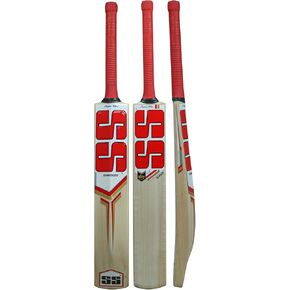 SS Sunridges SS Sky Super Premium Cricket Kashmir Willow Leather Ball Cricket bat ' Adult Size - Short Handle (Bat Cover Included) - Sky Super