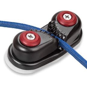 Cam Cleat Ball Bearing Fast Entry Cam Cleat for Line Sizes Upto 5/8-Inch, Aluminum, Sailing Sailboat Kayak