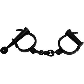 Replica Colonial Or Pirate Handcuffs, Iron Jailor