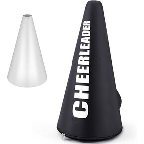 Megaphone Cheerleader Bag Megaphone Storage Bag with 600 Denier Oxford Cloth and Adjustable Shoulder Strap for Football Basketball Homecoming Squad Team Party Dance Club Parade Competition