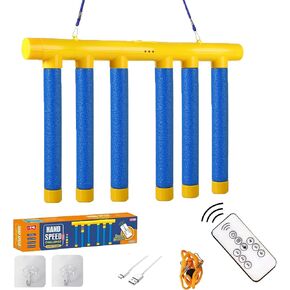 Reflex Drop Sticks Challenge Game, Hand Eye Coordination Training Toy, Upgrade Remote Control 3 Adjustable Speed