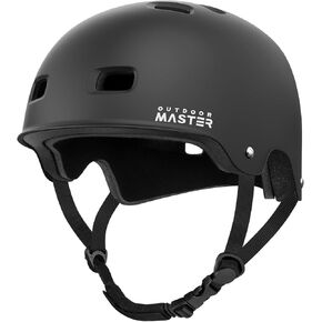 OutdoorMaster Skateboard Cycling Helmet-Beetles Snug,Bike Helmet for Adults, Youth & Kids-Two Removable Liners Ventilation Multi-Sport Commuter Scooter Roller Skate Inline Skating Longboard