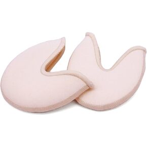 DANCEYOU Ballet Dance Toe Pads Soft Gel Toe Covers Pointe Shoes High Heels Toe Caps for Women Girls