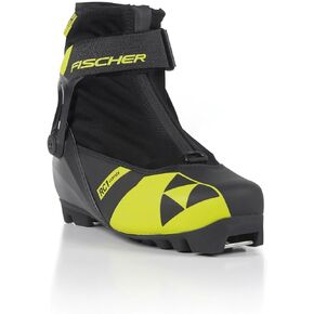 Fischer Junior RC1 Combi Nordic Ski Boots - Classic Roll-Off Breathable Ankle Support Junior Fit Winter Sports Cross-Country Ski Boots