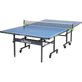 JOOLA NOVA - Outdoor Table Tennis Table with Waterproof Net Set - Quick Assembly - All Weather Aluminum Composite Outdoor Ping Pong Table - Tournament Quality - Indoor & Outdoor Compatible
