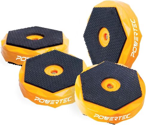 POWERTEC 72217 T-Bolts and Finishing Cones for 71820 Bench Stops Work Grippers, 4 of Each in Saudi Arabia