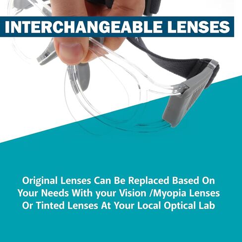 BLUE CUT Safety Outdoor Sports Goggles Unisex Anti Fog Ideal For Basketball Racquetball in Saudi Arabia