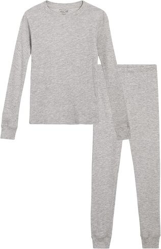 طقم ملابس داخلية حرارية للفتيات من Rene Rofe - قطعتين من قطعة علوية محبوكة وبنطلون طويل (2T-16) in Kuwait