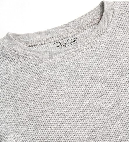 طقم ملابس داخلية حرارية للفتيات من Rene Rofe - قطعتين من قطعة علوية محبوكة وبنطلون طويل (2T-16) in Kuwait