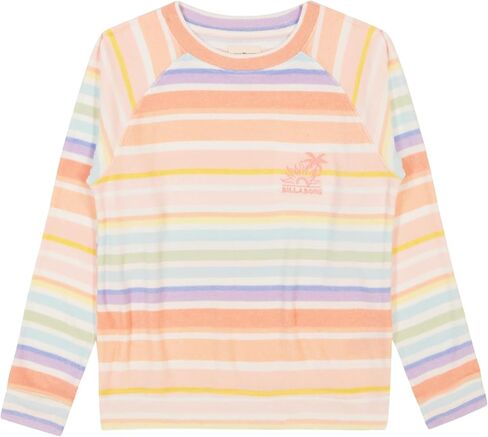 Billabong Girls' Long Sleeve Fleece Pullover Crew Sweatshirt in Saudi Arabia