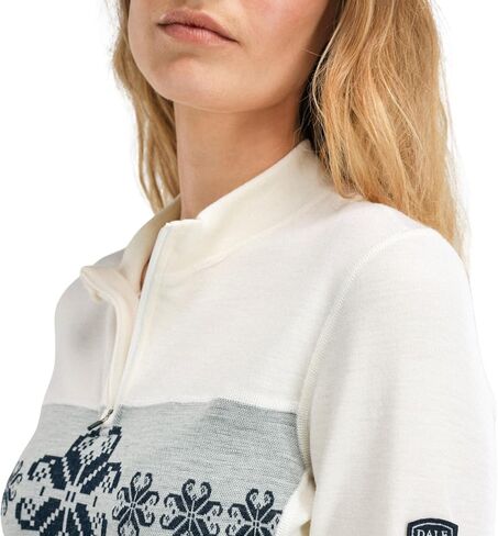 Dale of Norway Falkeberg Feminine Sweater - Merino Wool Base Layer for Women in Saudi Arabia