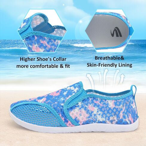 Spesoul Water Shoes for Women Men Quick-Dry Swim Shoes Breathable Beach Shoes Barefoot Aqua Socks for Pool Surf Travel Camping Yoga Outdoor Sports in Kuwait