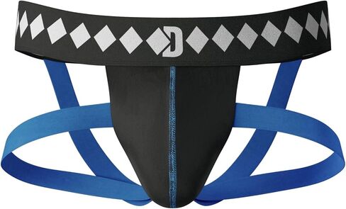Diamond MMA Four-Strap Jock Strap Supporter with Built-in Athletic Cup Pocket for Sports in Saudi Arabia