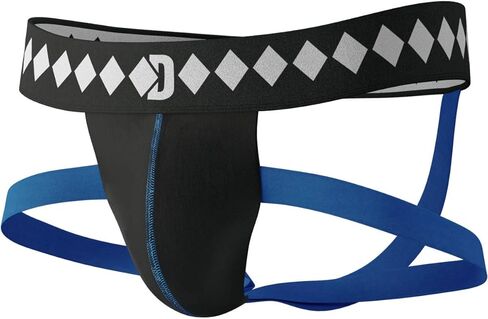 Diamond MMA Four-Strap Jock Strap Supporter with Built-in Athletic Cup Pocket for Sports in Saudi Arabia