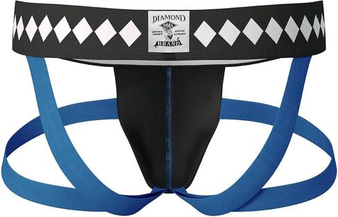 Diamond MMA Four-Strap Jock Strap Supporter with Built-in Athletic Cup Pocket for Sports in Saudi Arabia