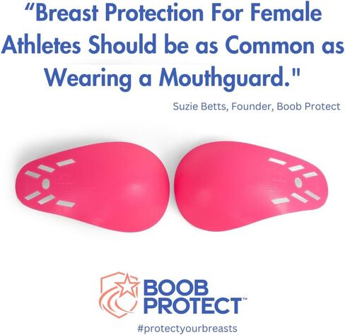 Breast Protection Cups, Inserts, Women’s Sports Chest Guard Hard Shell Protective Inserts for Basketball Soccer & Others in Saudi Arabia