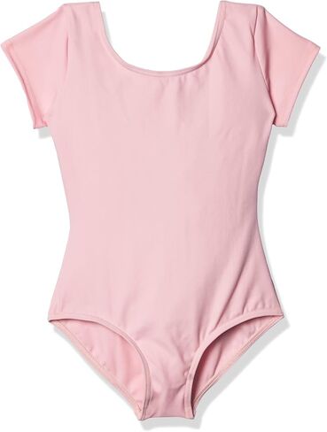 Capezio girls Short Sleeve Leotard - Girls in Saudi Arabia