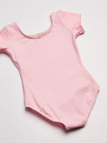 Capezio girls Short Sleeve Leotard - Girls in Saudi Arabia