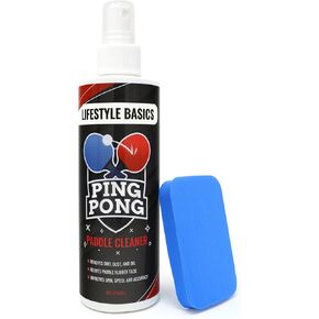 Ping Pong Paddle Cleaner - Rubber Cleaner and Wood Cleaner for Table Tennis Rackets