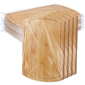 Patelai 12 Pack Large Cutting Boards Bulk Wooden Cutting Board Kitchen Chopping Boards for Crafts DIY Wedding Housewarming Gift (12 x 9 Inch,Walnut Wood)