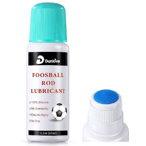 Foosball Rod 100% Silicone Lubricant with No Spill Applicator Foosball Lubrication Oil for Foosball Table Rods Accessories