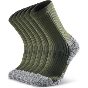 Hiking Socks - Winter Thermal Merino Wool Socks for Men & Women - Thick Crew Socks for Hunting Work