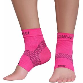 Zensah Plantar Fasciitis Sleeve - Relieve Heel Pain, Arch Support, Reduce Swelling - Compression Foot Sleeve, PF Sock