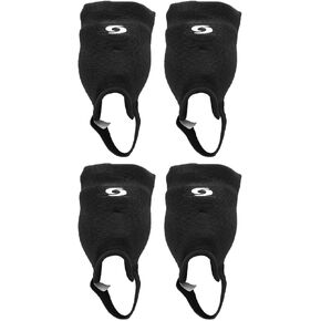 ADDY & PLUSY Sports Ankle Guard Soccer Guard 1 Pair Black