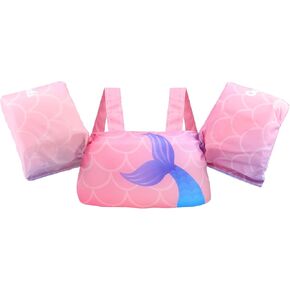 Gogokids Kids Swim Vest, Toddler Floaties for 20-50 lbs/2-6 Years Old Girls and Boys, Float Swimwear with Shoulder Strap