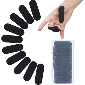120 Pieces Bowling Tape Bowling Thumb Tape Bowlers Tape with Portable Box Flex Bowling Finger Tape Elastic Bowling Thumb Protector Protective Performance Tape for Bowlers Exercise Sport (Black)