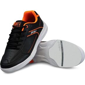 KR Strikeforce Flyer Lite Black/Orange Men's Bowling Shoe