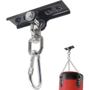 Upgraded 360° Swivel Heavy Bag Mount for Punching Bag Hanger. Heavy Bag Hanger for Yoga, Gym, Swing Chairs, and Hammocks Heavy Bag Mount. Punching Bag Hanger, Box Bag Hanger for Hanging Heavy Bag.