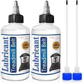 Silicone Treadmill Belt Lubricant/Lube Kit - 8.4 Oz/Performance with 2 Application Tubes and 2 Precision Tip Caps to Controlled Flow - No Odor & No Propellants - Easy to Apply…