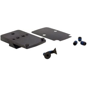 Trijicon AC32058 RMR Pistol Mount, 1911 Novak Low Mount Dovetail Cut Models, Black