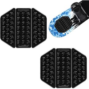6pcs Snowboarding Grip Pad, Black Spike Stomp Pad Snowboard Step Pad Anti Slip Mat Ski Snowboard Stomp Pad for Enhancing Your Snowboarding Experience