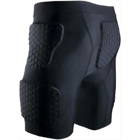 Men's Padded Compression Pants Protector or Football Baseball Soccer Basketball Girdle