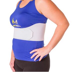 BraceAbility Rib Injury Binder Belt - Universal Broken Rib Brace for Men, Fractured, Cracked Ribs, Rib Cage Compression Wrap for Bruised Ribs Support, Sternum Injury Recovery (Fits 36"-58")