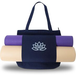 Yoga Mat Bag Carrier - Yoga Mat Bag for Women - Workout Bag for Women - Yoga Mat Holder - Gym Tote Bag for Women - Yoga Bag for Mat - Yoga Bags and Carriers Fits All Your Stuff - Yoga Mat Carrying Bag