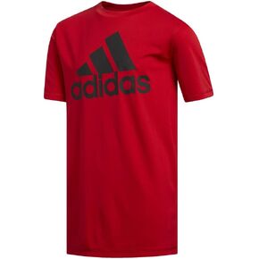 adidas Boys' Short Sleeve Aeroready Performance Logo Tee T-Shirt